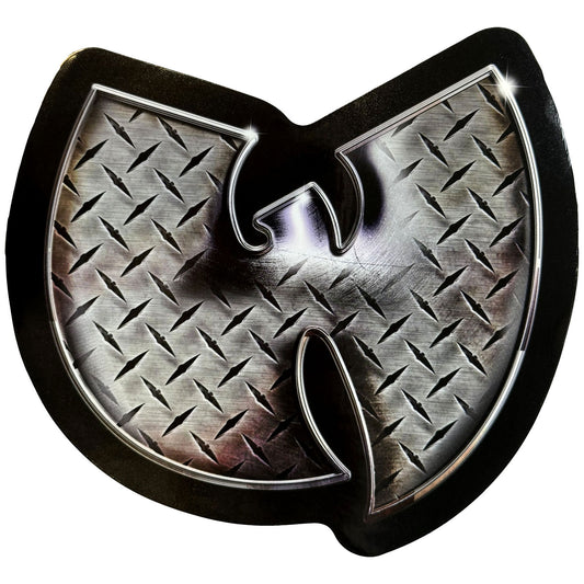 Wu-Tang Clan Sticker: Steel Logo