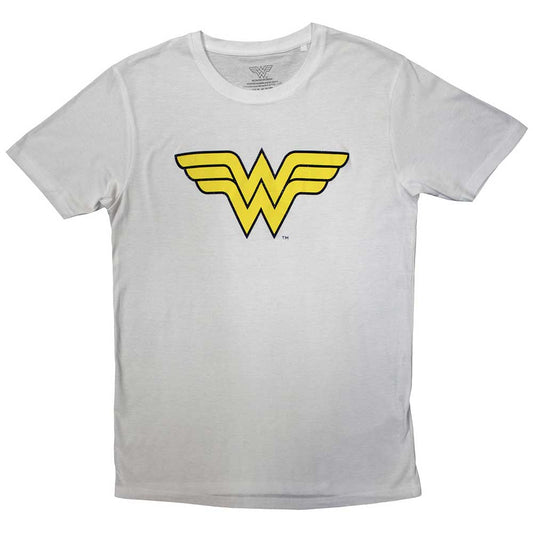 DC Comics T-Shirt: Wonder Woman - Yellow Logo
