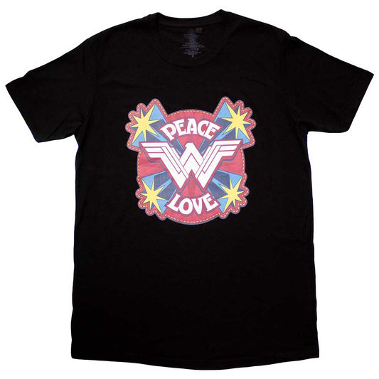 DC Comics T-Shirt: Wonder Woman Peace & Love