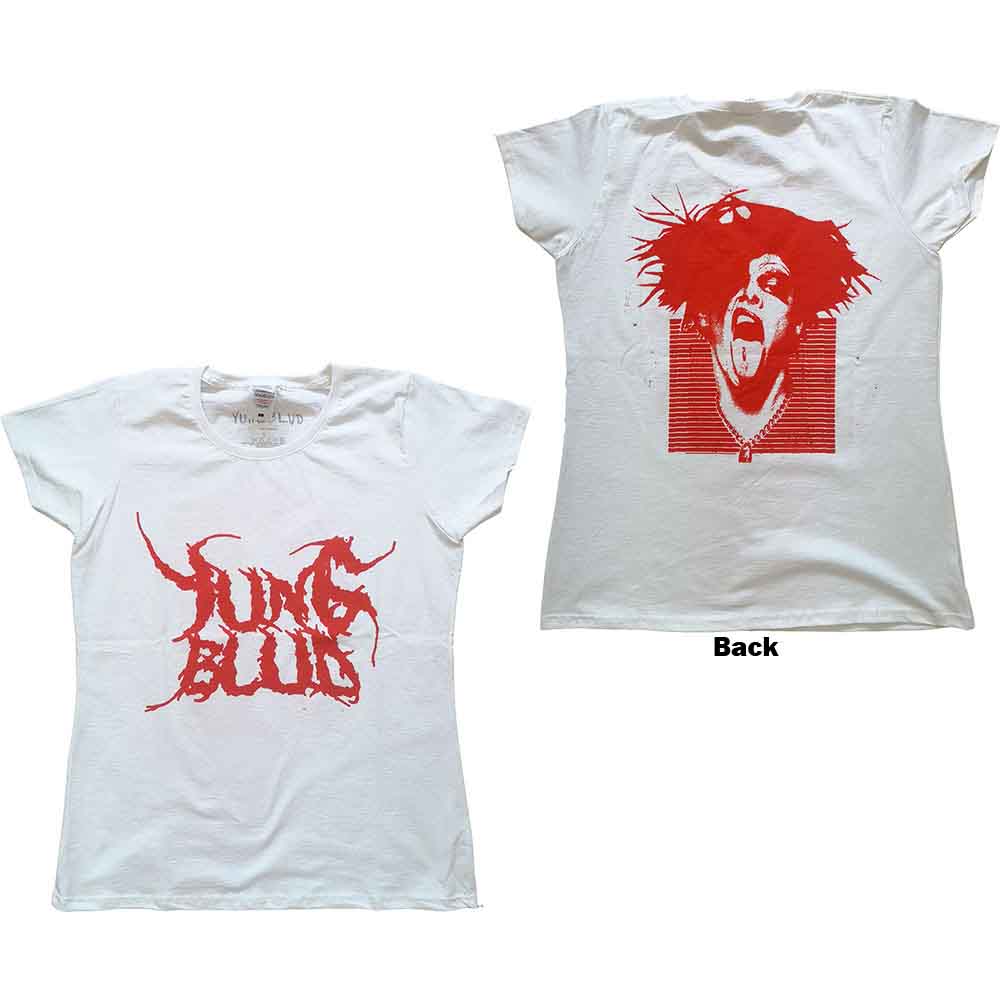 Yungblud Ladies T-Shirt: DEADHAPPY