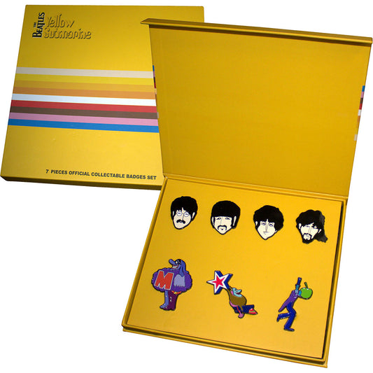 The Beatles Pin Badge Set: Yellow Submarine Characters
