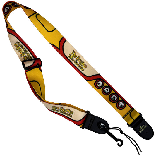 The Beatles Guitar Strap (Poly): Yellow Submarine Portholes
