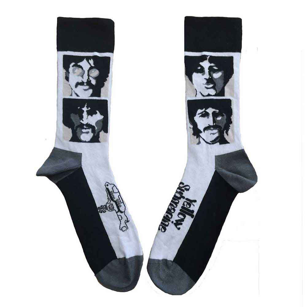 The Beatles Socks: Sea Of Science Faces Mono
