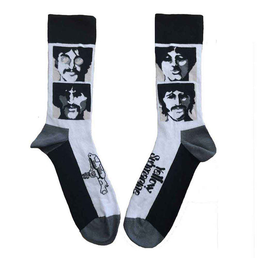 The Beatles Socks: Sea Of Science Faces Mono
