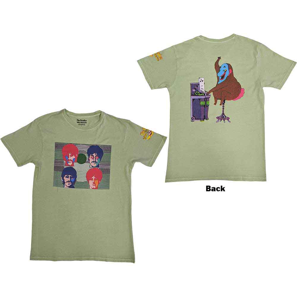 The Beatles T-Shirt: Yellow Submarine Magic Piano
