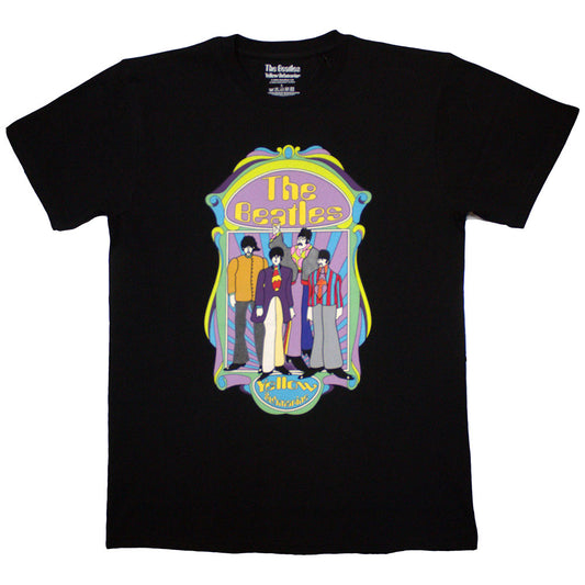 The Beatles T-Shirt: Yellow Submarine Sub Band Frame v2