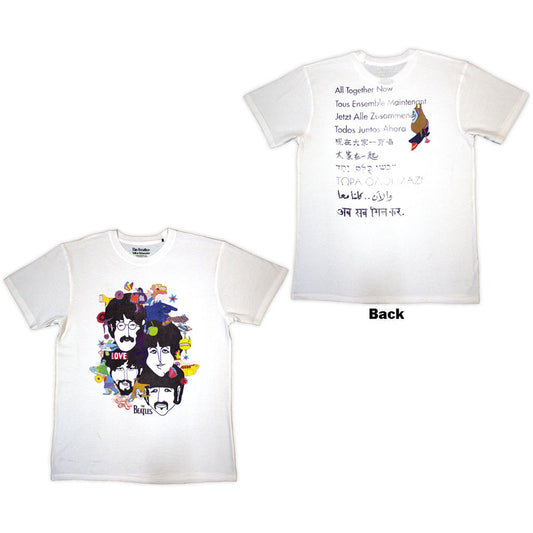 The Beatles T-Shirt: Yellow Submarine Heads Collage / ATN