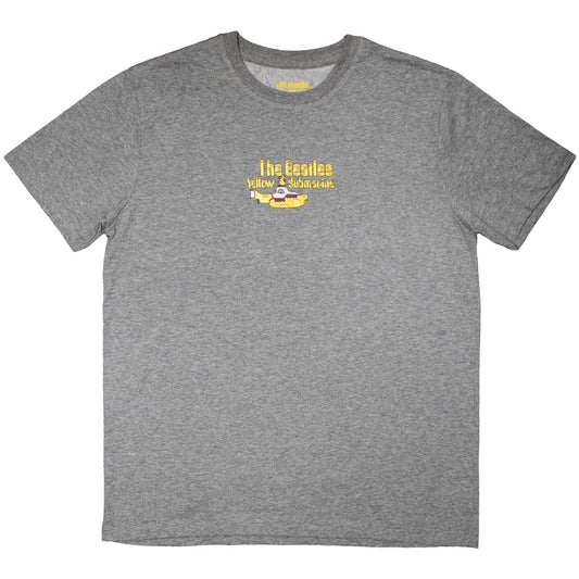 The Beatles T-Shirt: Yellow Submarine Mini Sub & Logo
