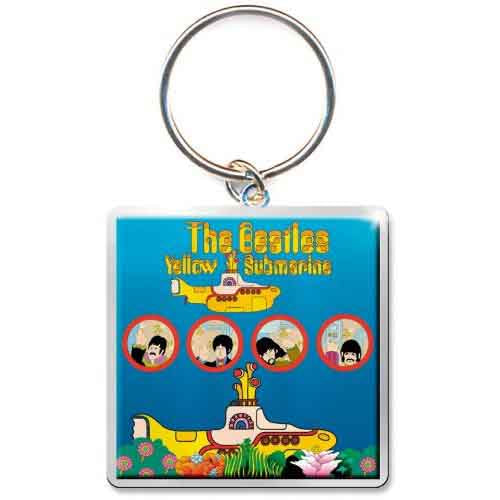 The Beatles Keychain: Yellow Submarine Portholes Photo Print
