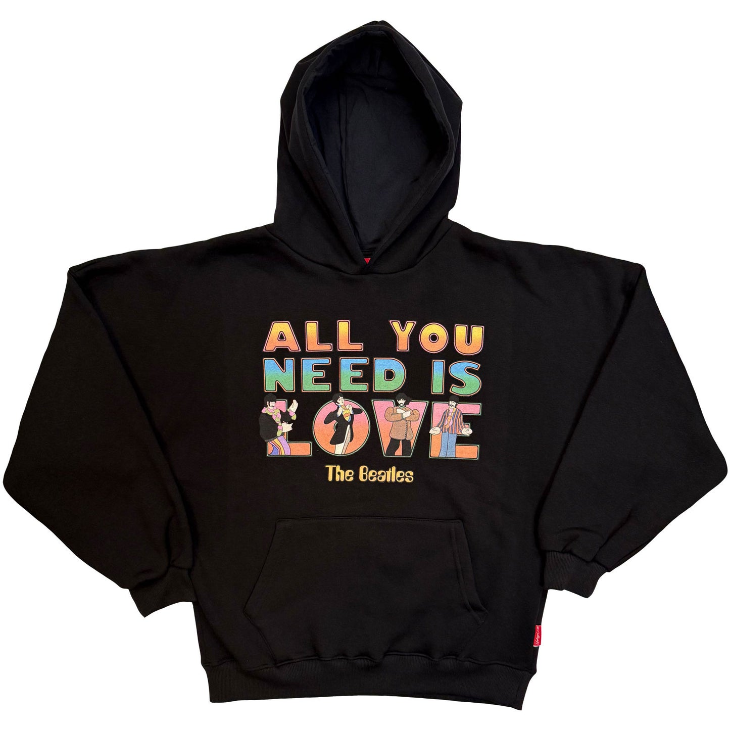 The Beatles Ladies Unplugged Pullover Hoodie: AYNIL Stacked