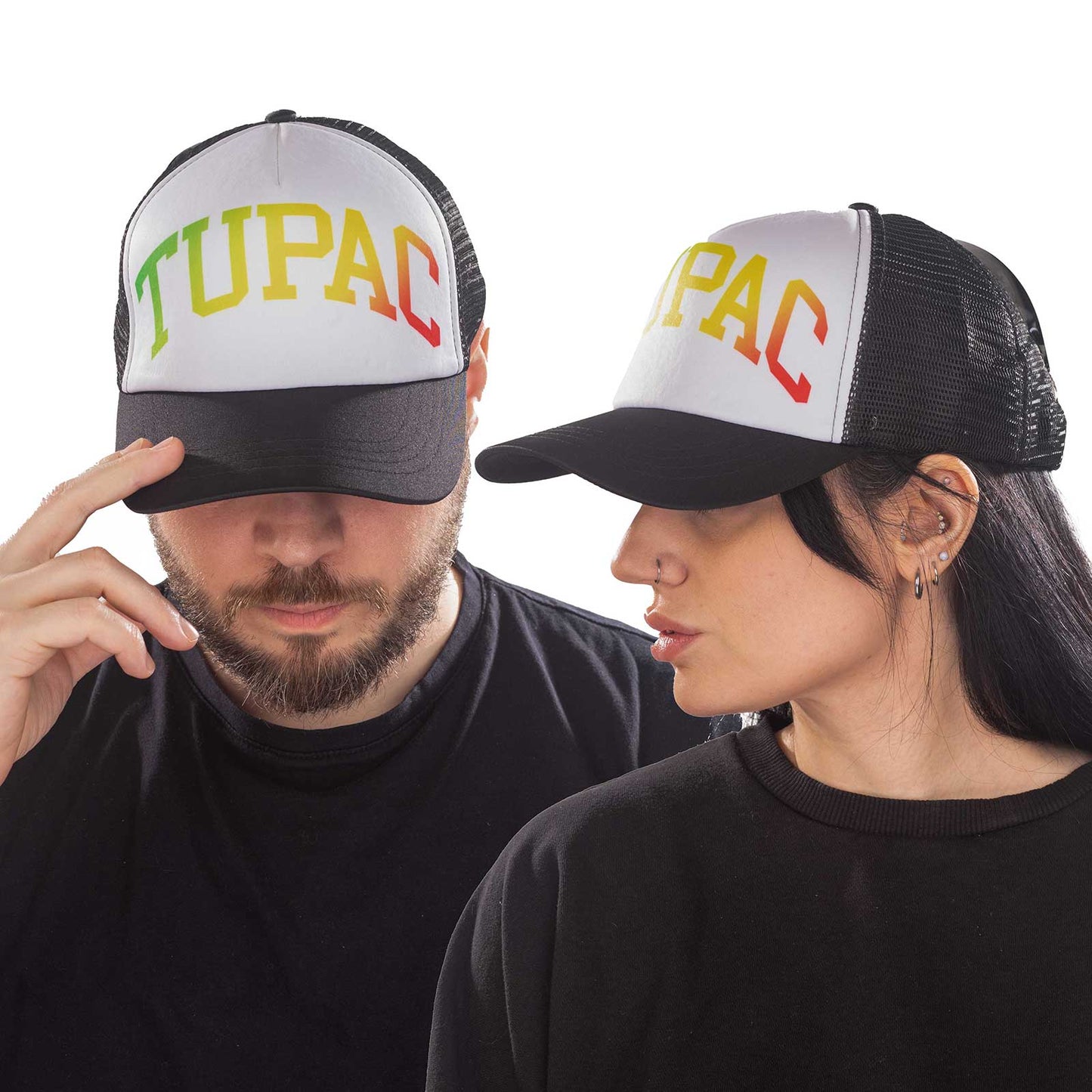 Tupac Baseball Cap: Gradient Logo