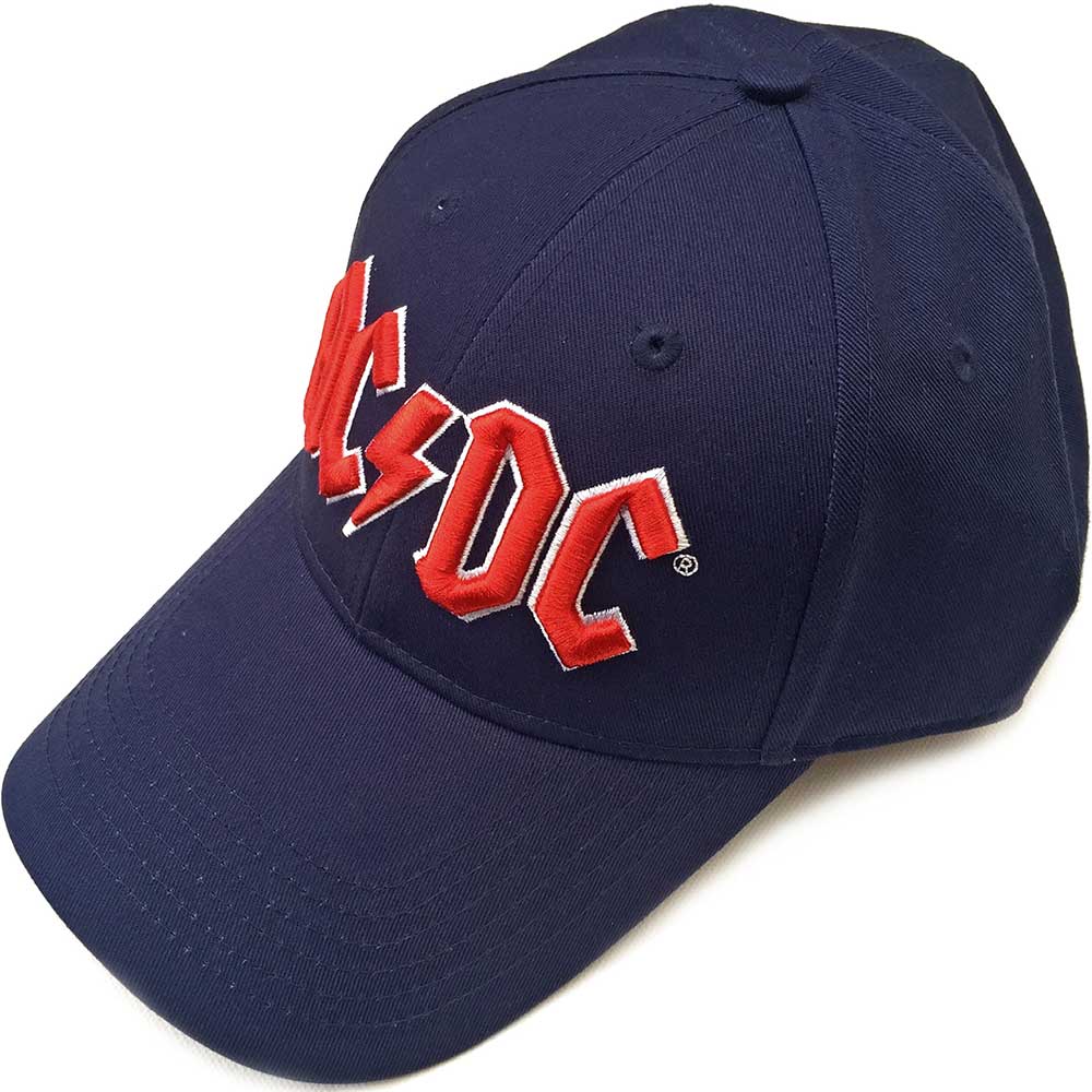 AC/DC Baseball Cap: Red Logo