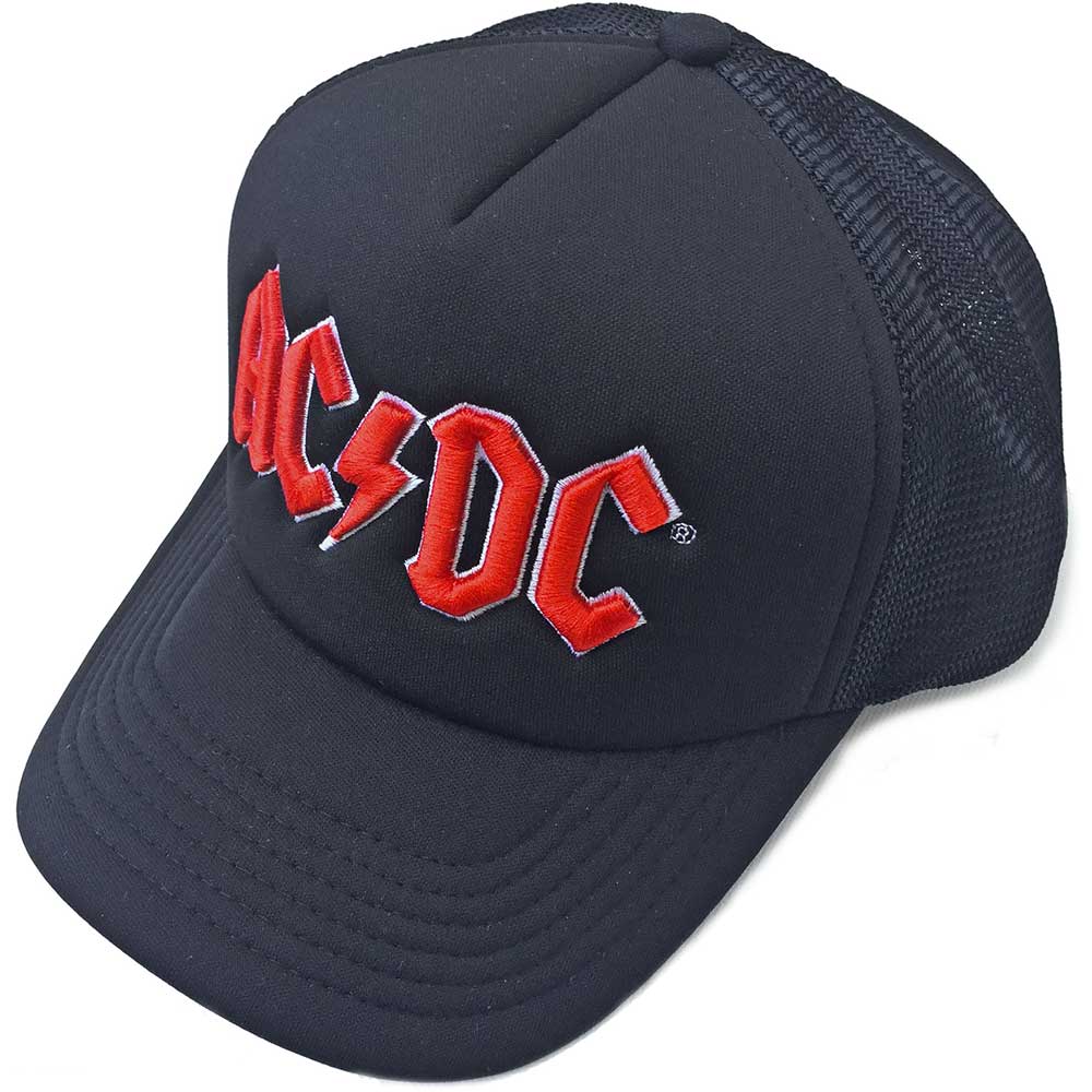 AC/DC Baseball Cap: Red Logo