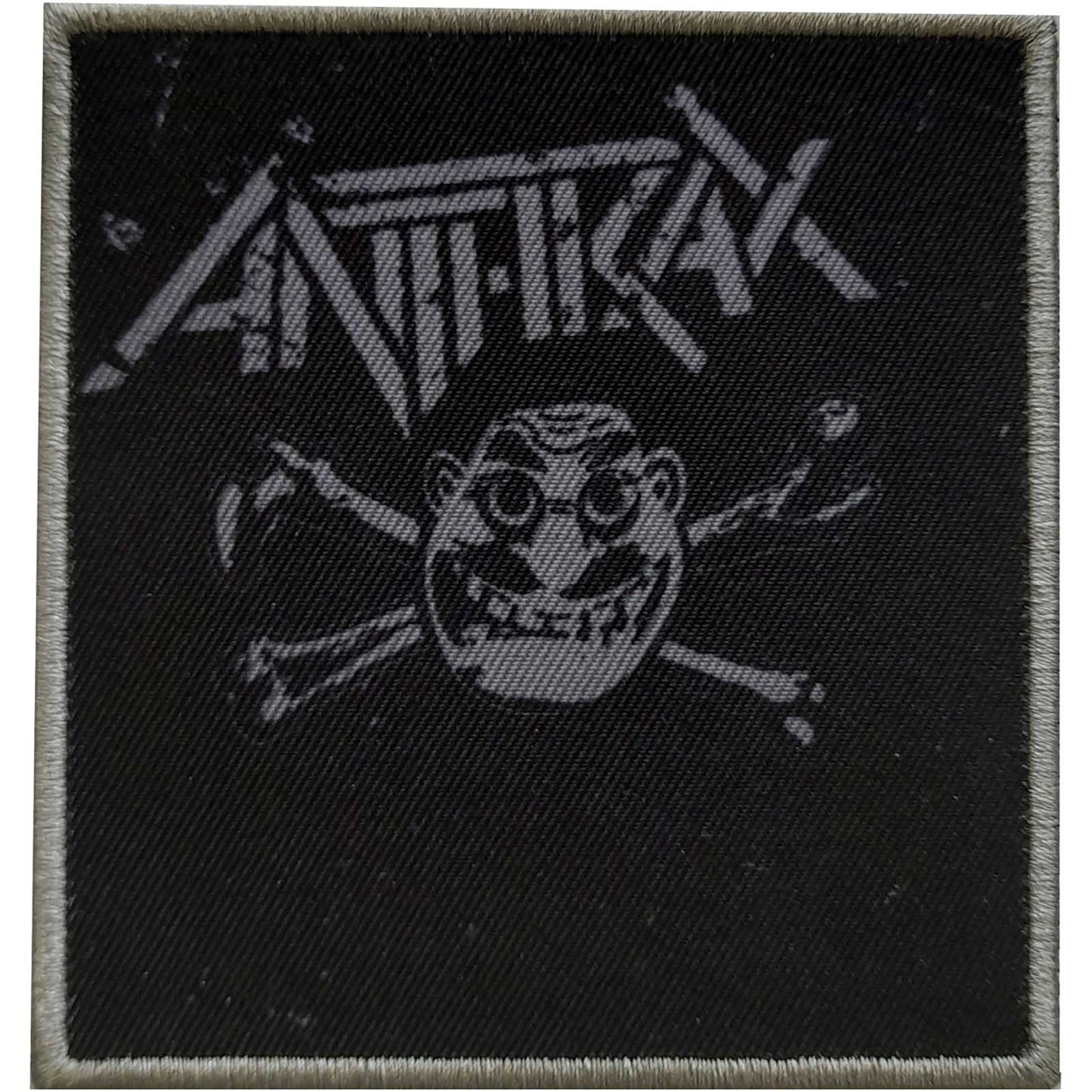 Anthrax Standard Printed Patch: Cross Bones