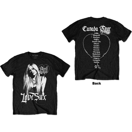 Avril Lavigne T-Shirt: Love Sux