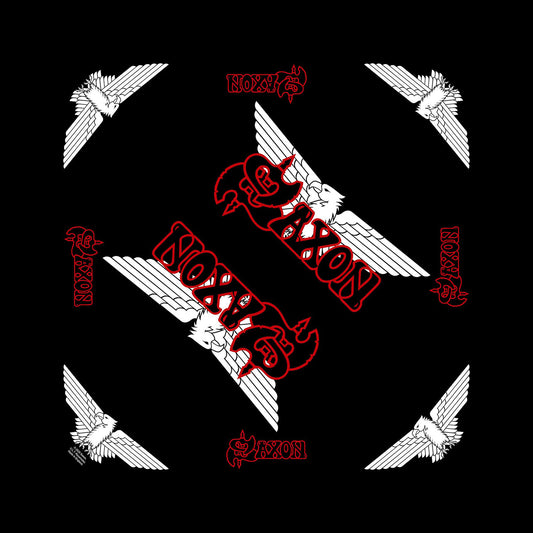 Saxon Bandana: Logo/Eagle