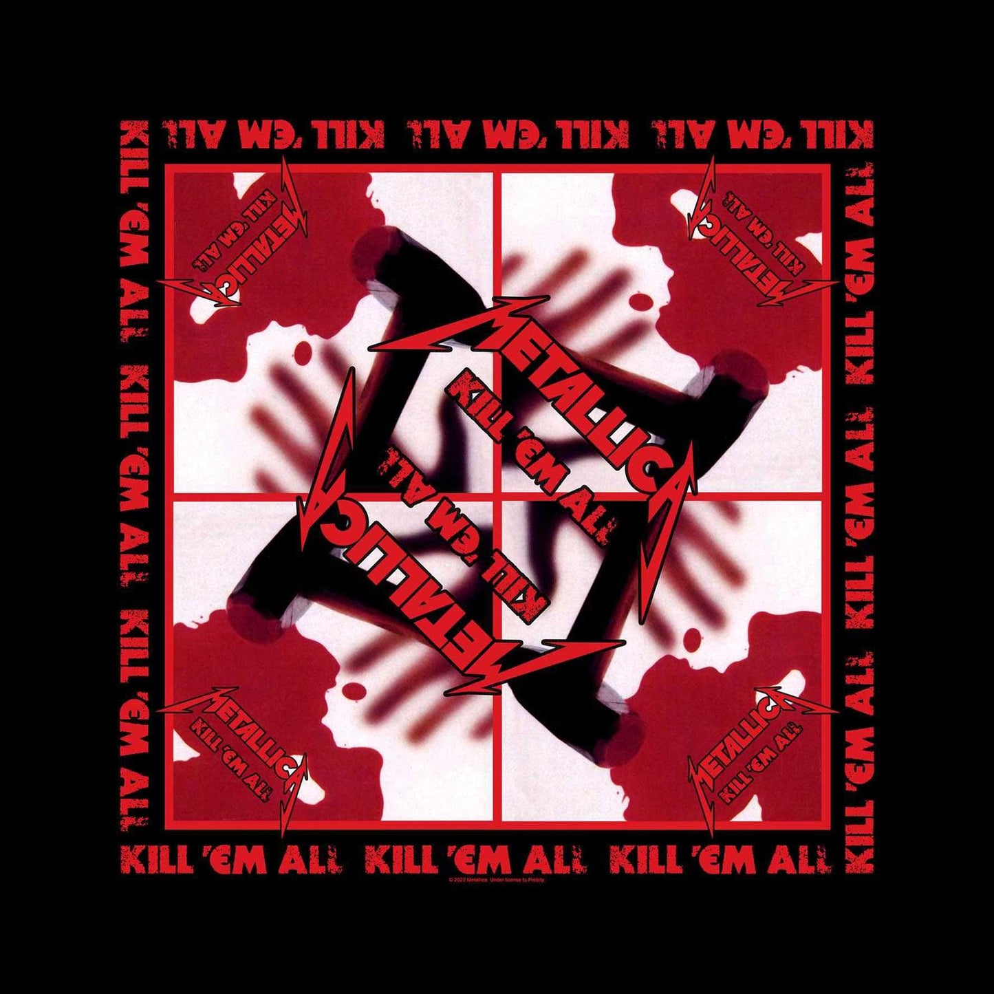 Metallica Bandana: Kill 'Em All