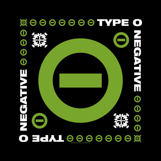 Type O Negative Bandana: Negative Symbol
