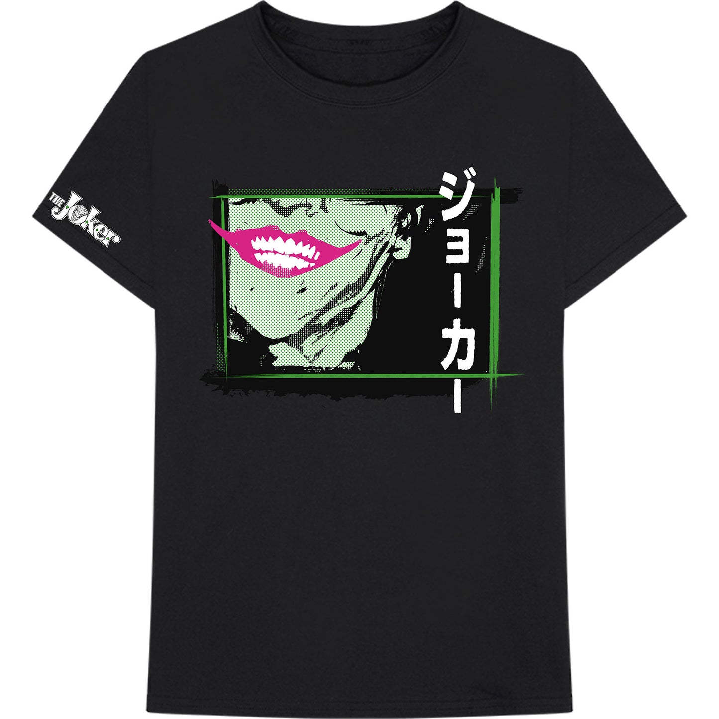 DC Comics T-Shirt: Joker Smile Frame Anime