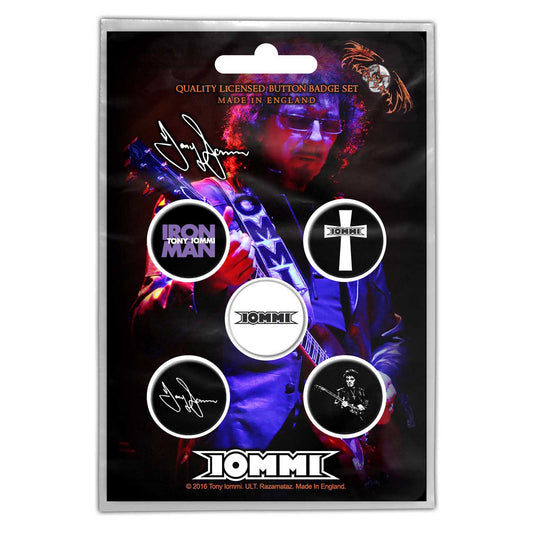 Tony Iommi Badge: Iommi