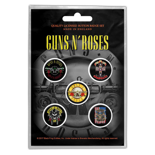 Guns N' Roses Badge: Bullet Logo