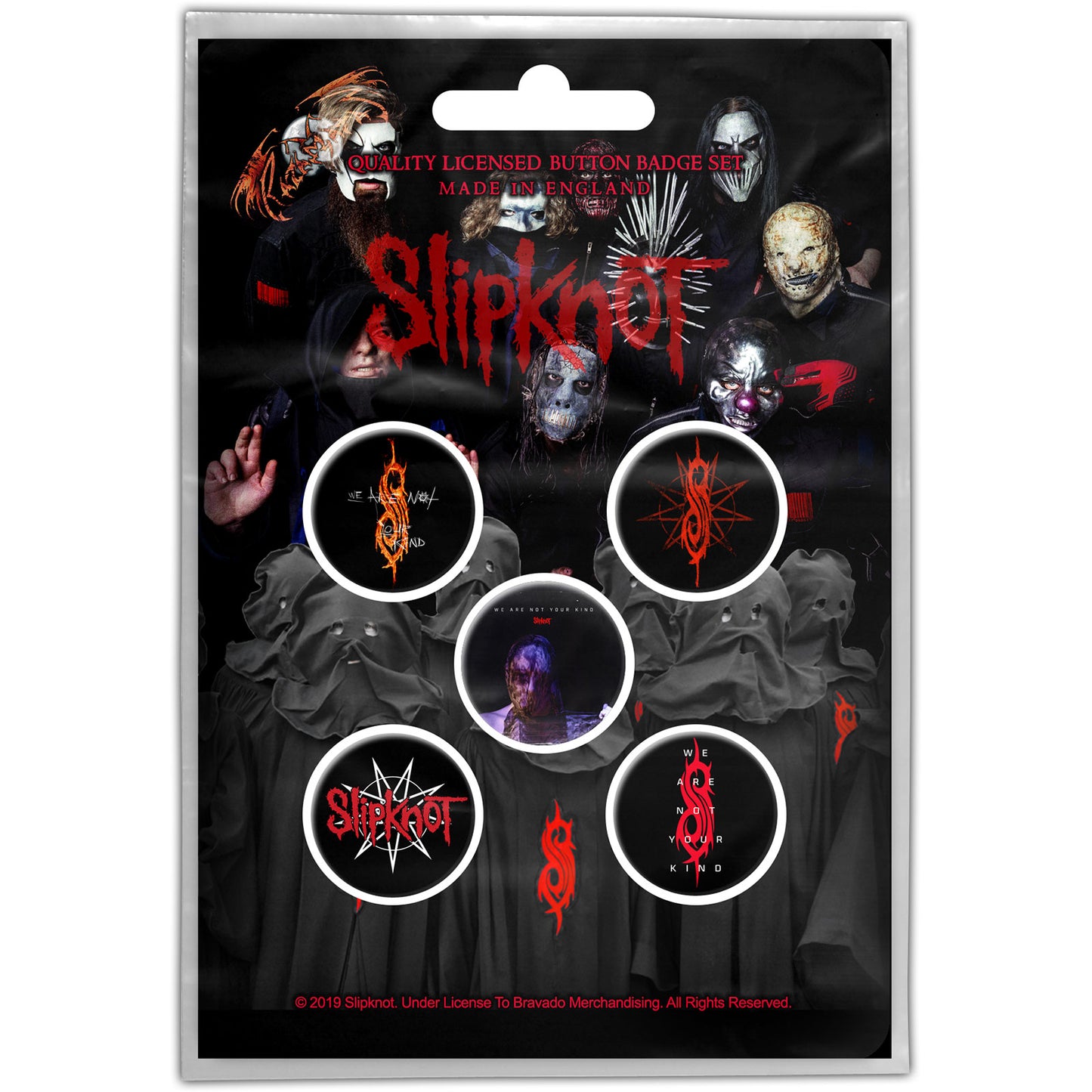 Slipknot Badge: We Are Not Your Kind