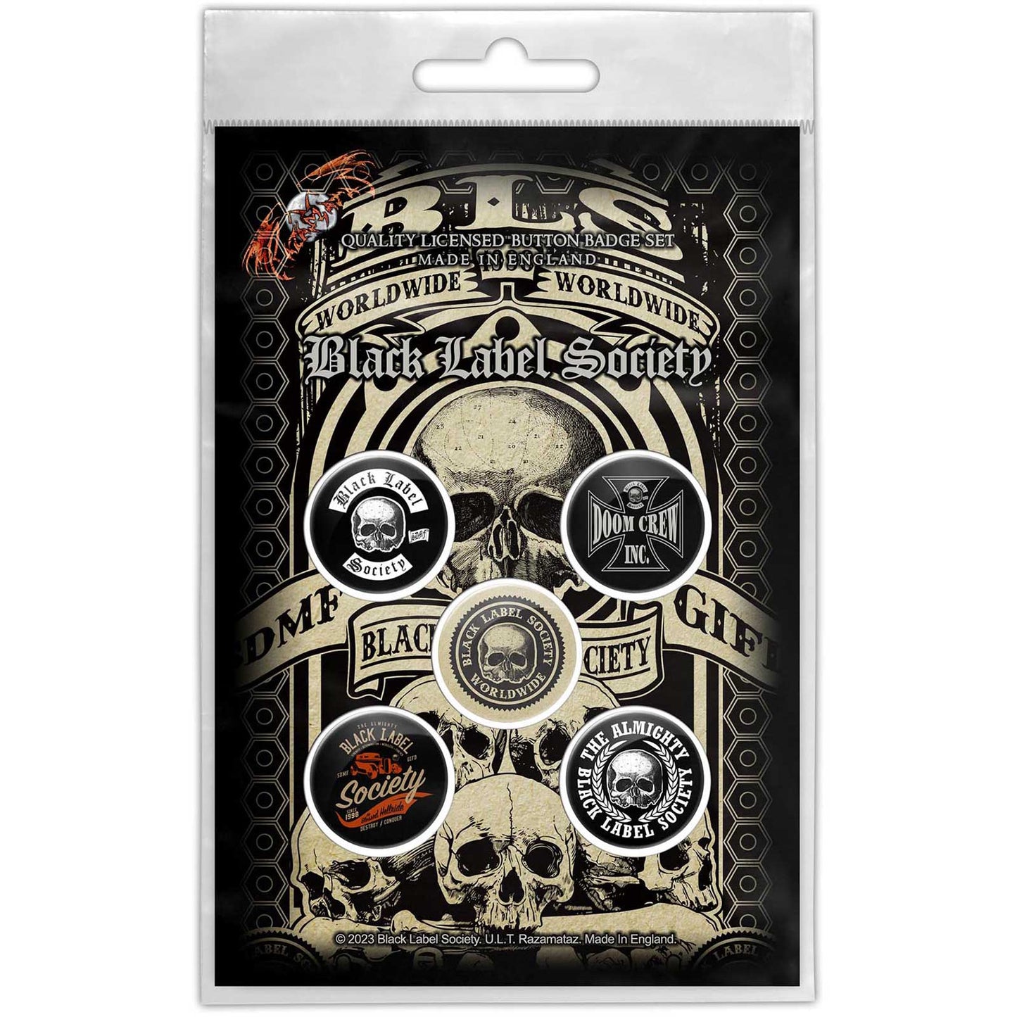 Black Label Society Badge: Worldwide