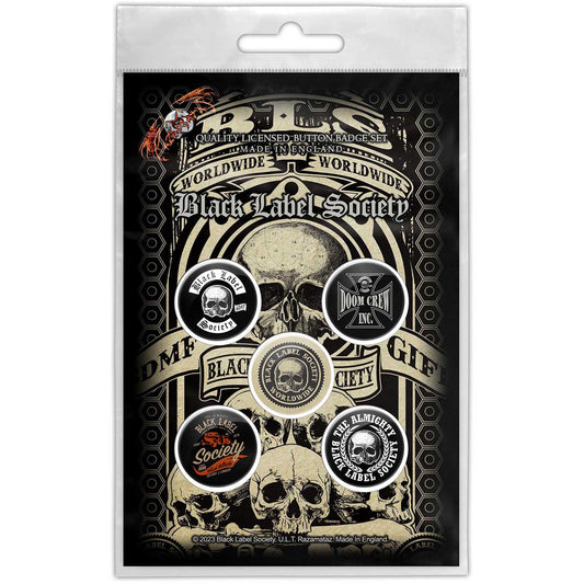 Black Label Society Badge: Worldwide