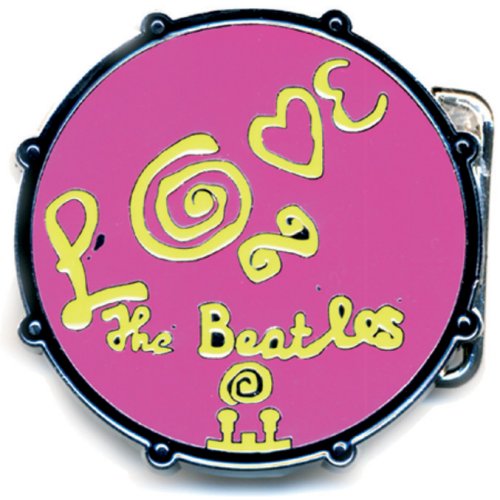 The Beatles Belt Buckle: Love Drum