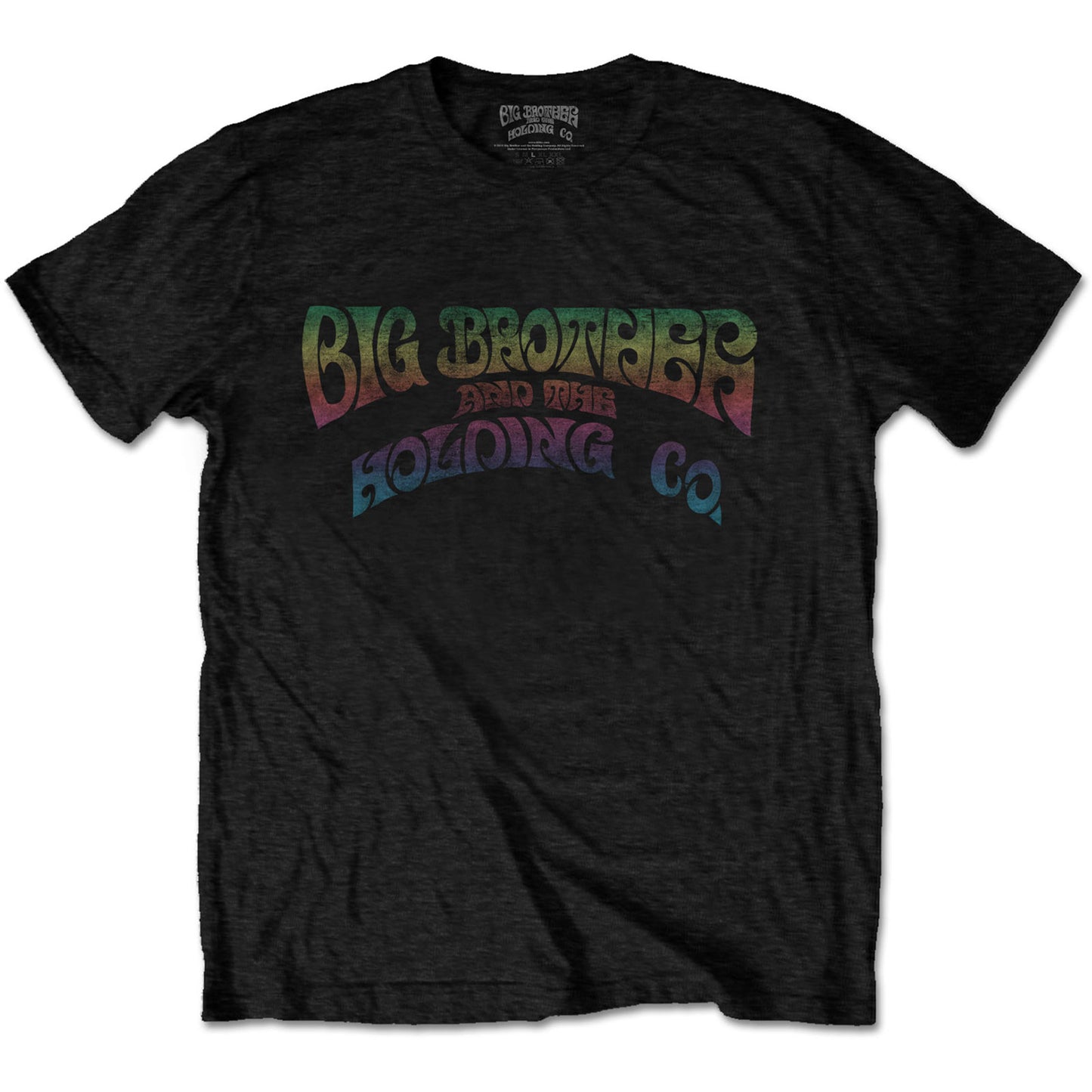 Big Brother & The Holding Company T-Shirt: Vintage Logo