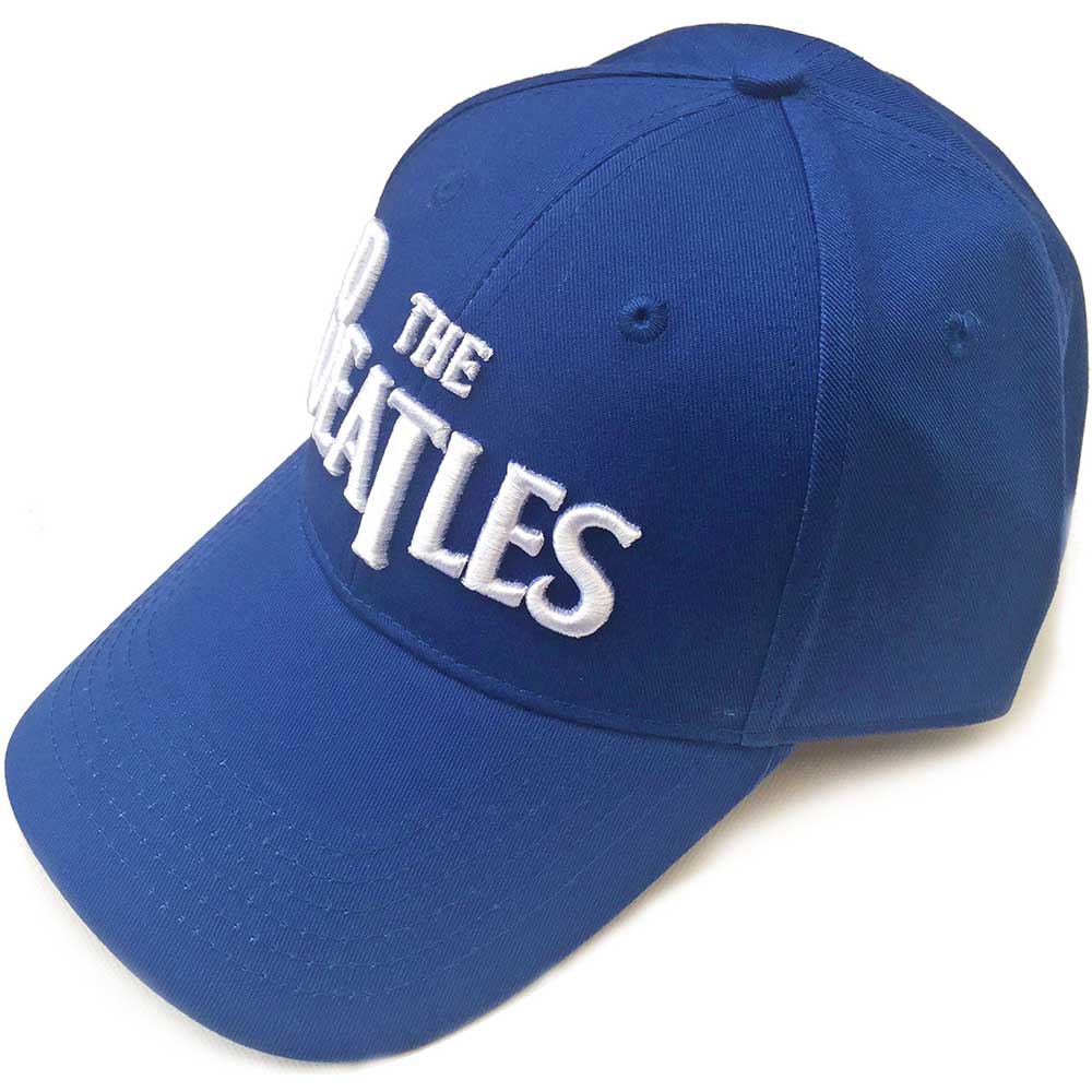The Beatles Baseball Cap: White Drop T Logo