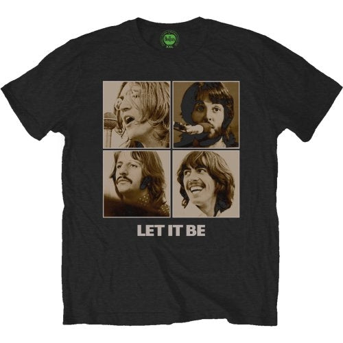 The Beatles T-Shirt: Let It Be Sepia