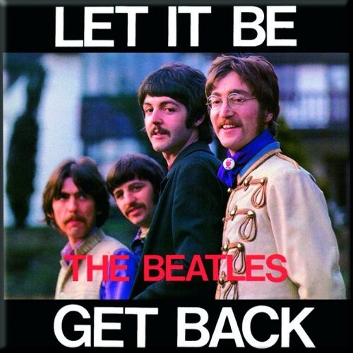 The Beatles Magnet: Let it Be/Get Back