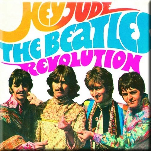 The Beatles Magnet: Hey Jude/Revolution