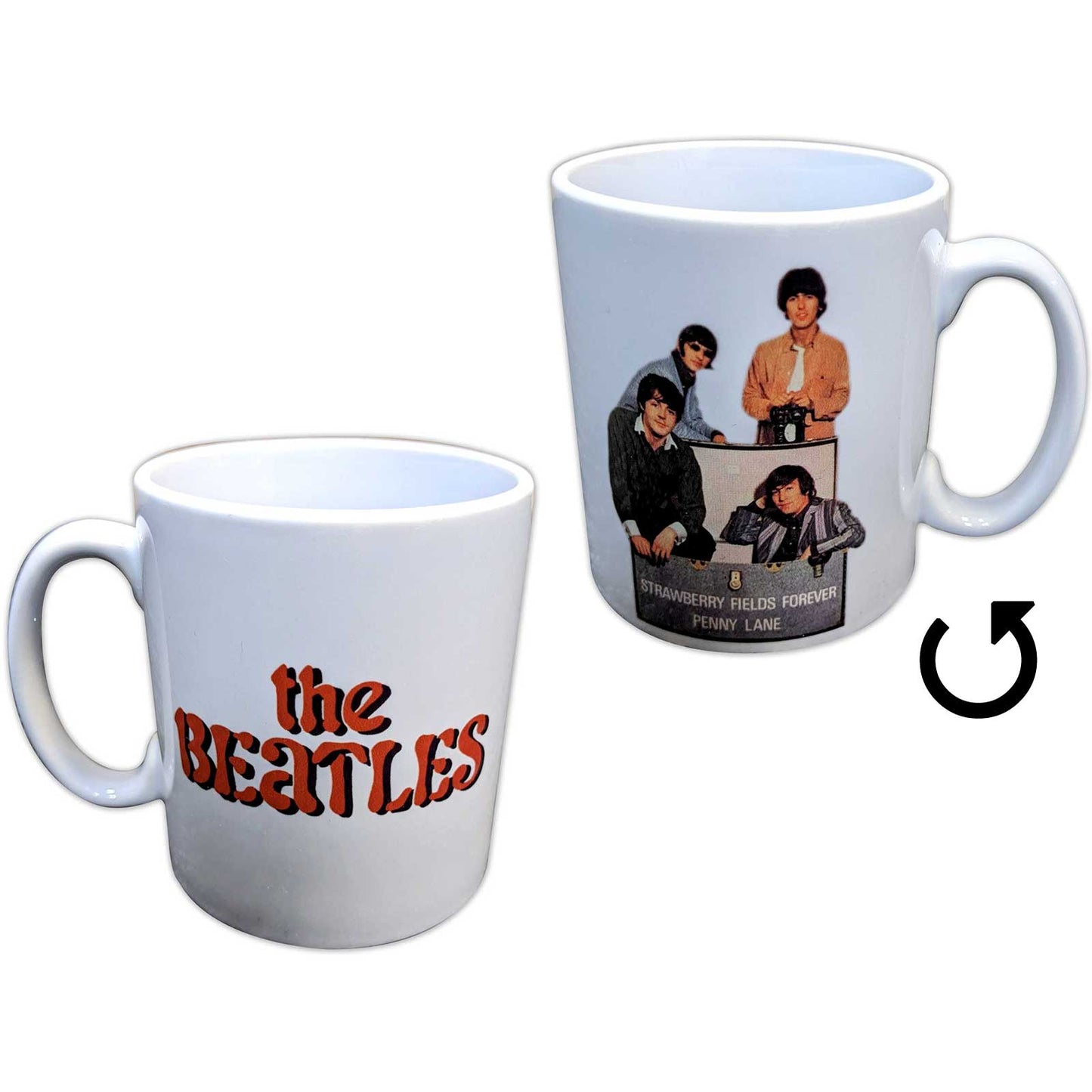 The Beatles Unboxed Mug: Strawberry Fields/Penny Lane Photo