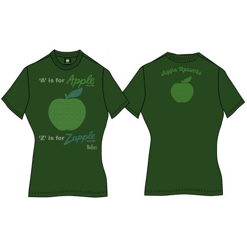 The Beatles Ladies T-Shirt: A is for Apple