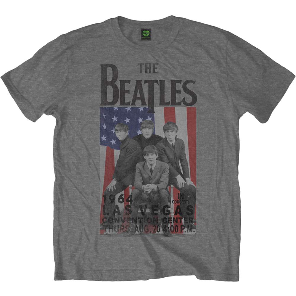 The Beatles T-Shirt: Flag/Vegas