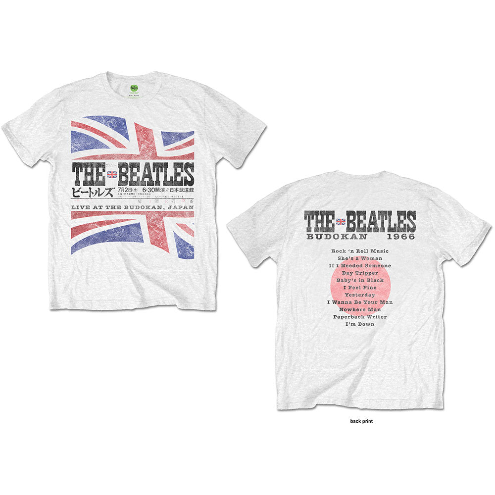 The Beatles T-Shirt: Budokan Set List