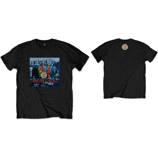 The Beatles T-Shirt: Sgt Pepper Blue