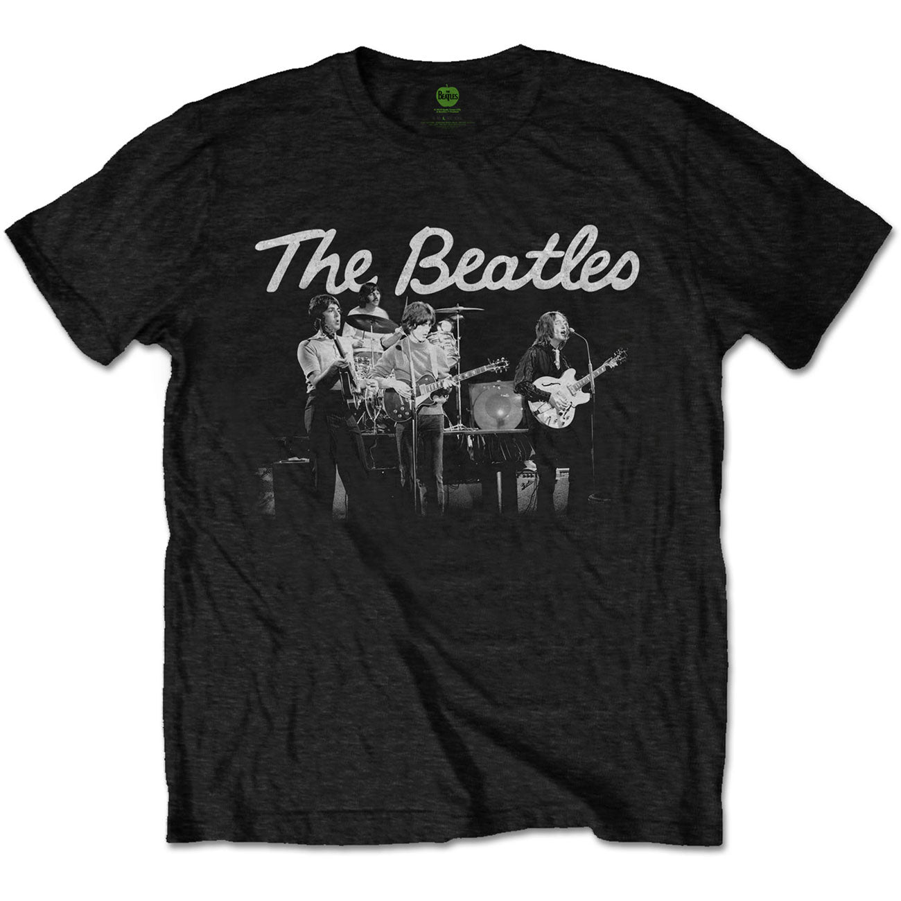 The Beatles T-Shirt: 1968 Live Photo