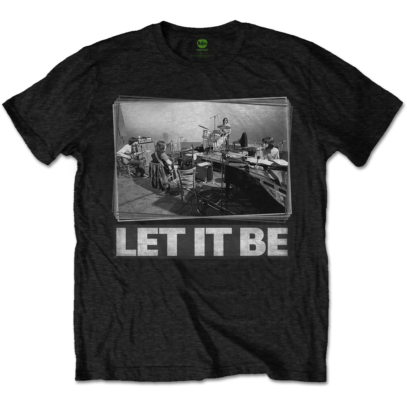 The Beatles T-Shirt: Let It Be Studio