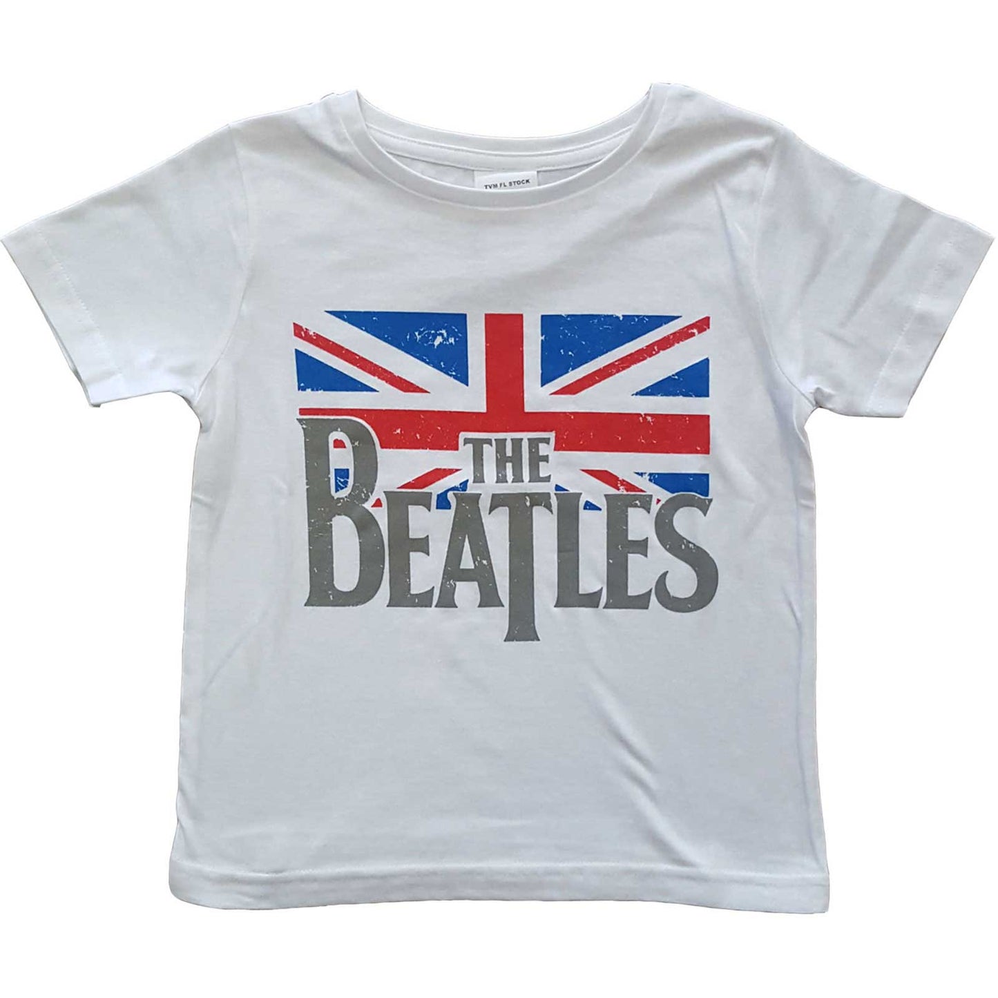 The Beatles T-Shirt: Logo & Vintage Flag