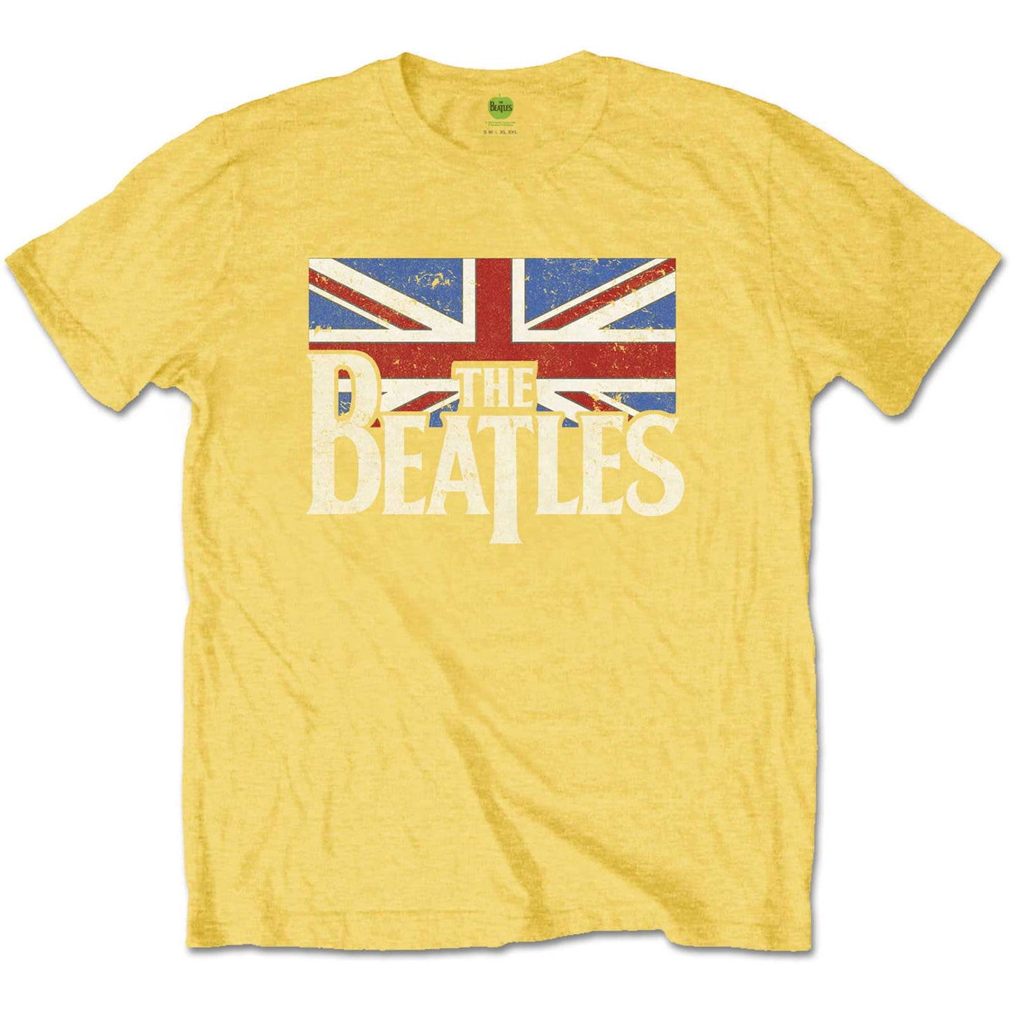 The Beatles T-Shirt: Logo & Vintage Flag