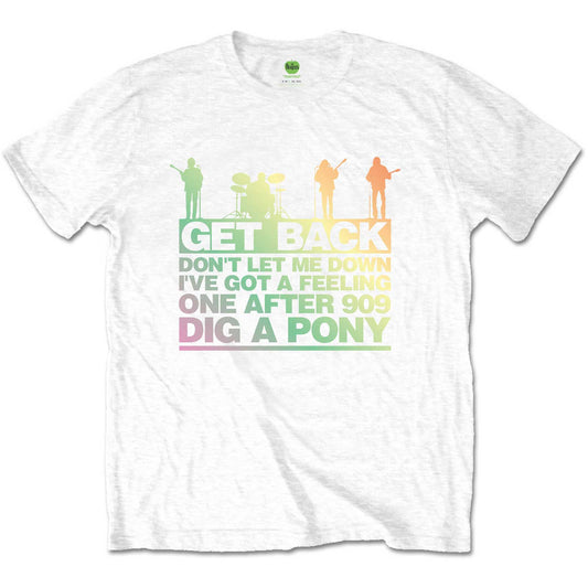 The Beatles T-Shirt: Get Back Gradient