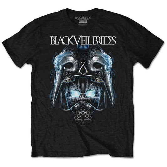 Black Veil Brides T-Shirt: Metal Mask