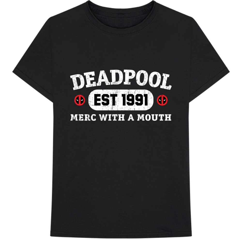 Marvel Comics T-Shirt: Deadpool Merc With A Mouth