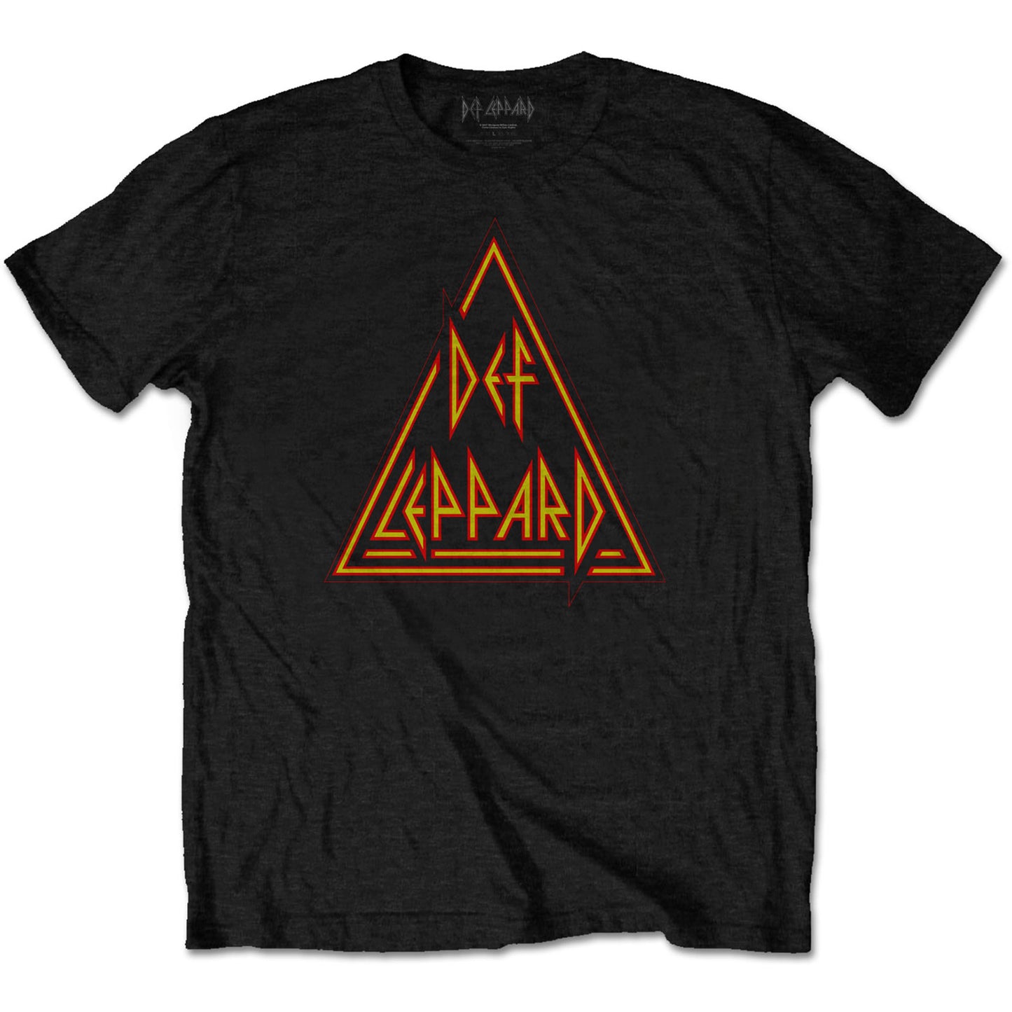 Def Leppard T-Shirt: Classic Triangle