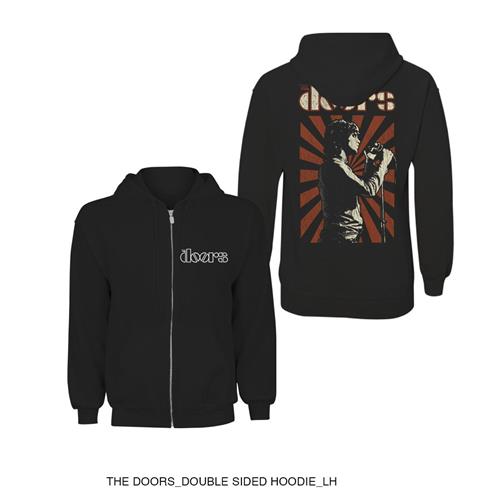 The Doors Zipped Hoodie: Lizard King