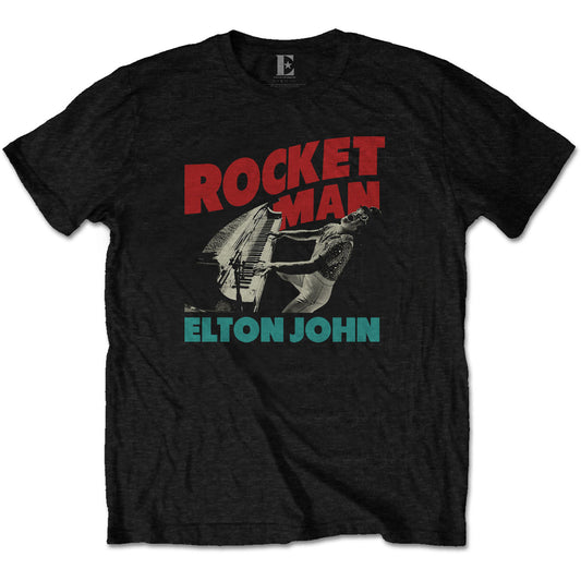 Elton John T-Shirt: Rocketman Piano