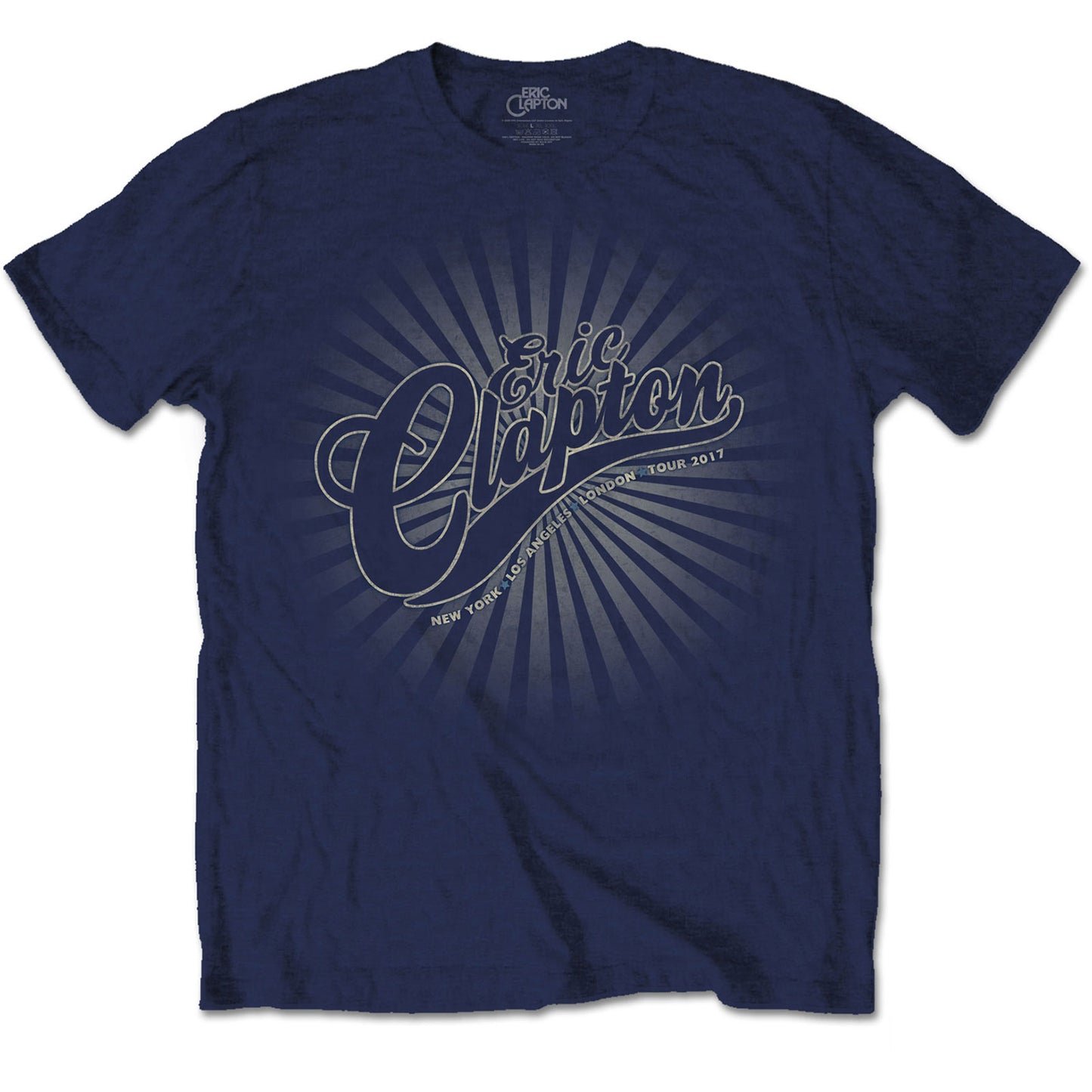 Eric Clapton T-Shirt: Logo Rays